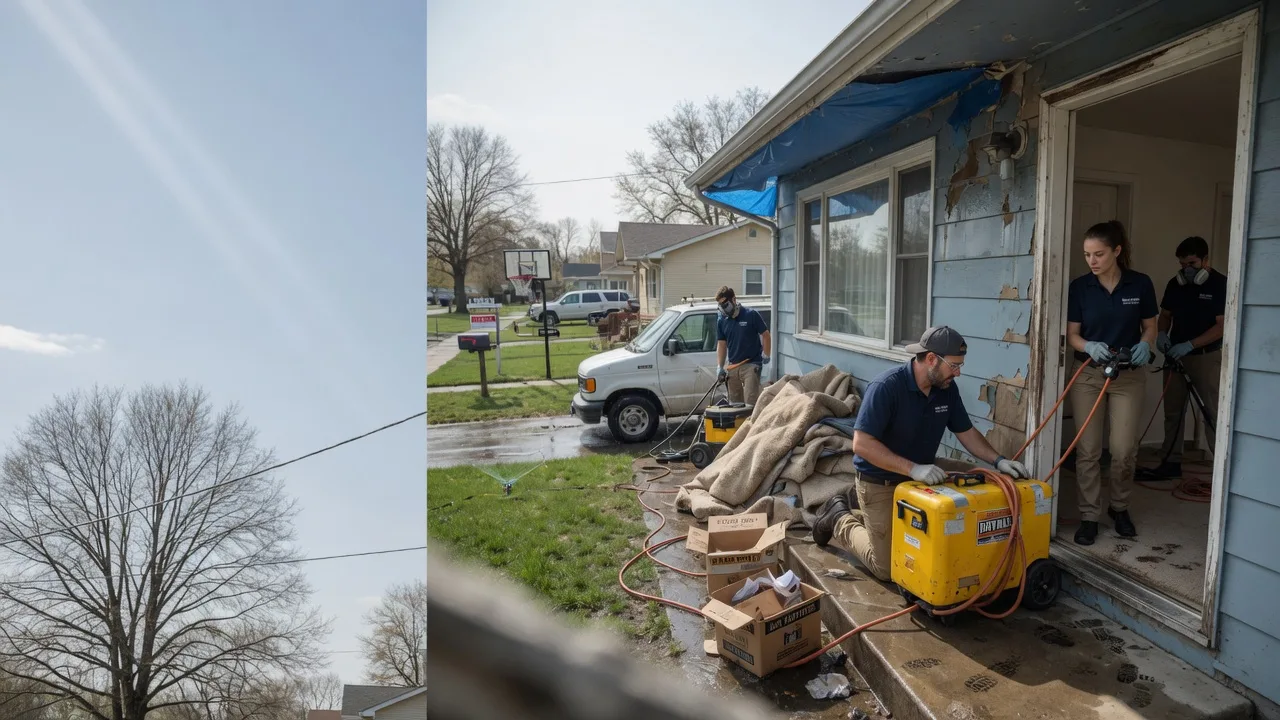 Basement Flood Cleanup in Warren, RI near me